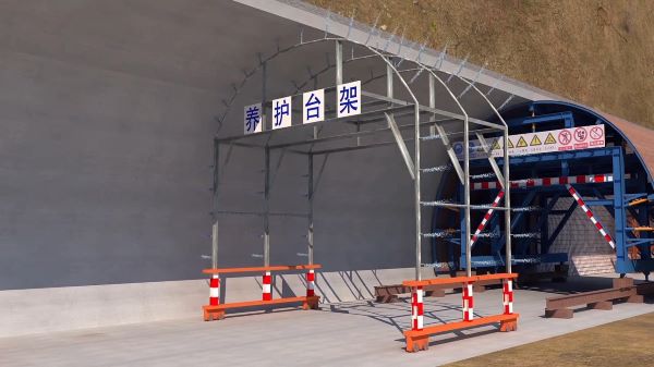 市南区隧道施工动画制作公司 - 隧道施工工艺和施工方法 - 隧道施工汇报动画视频 - bim 工程施工动画